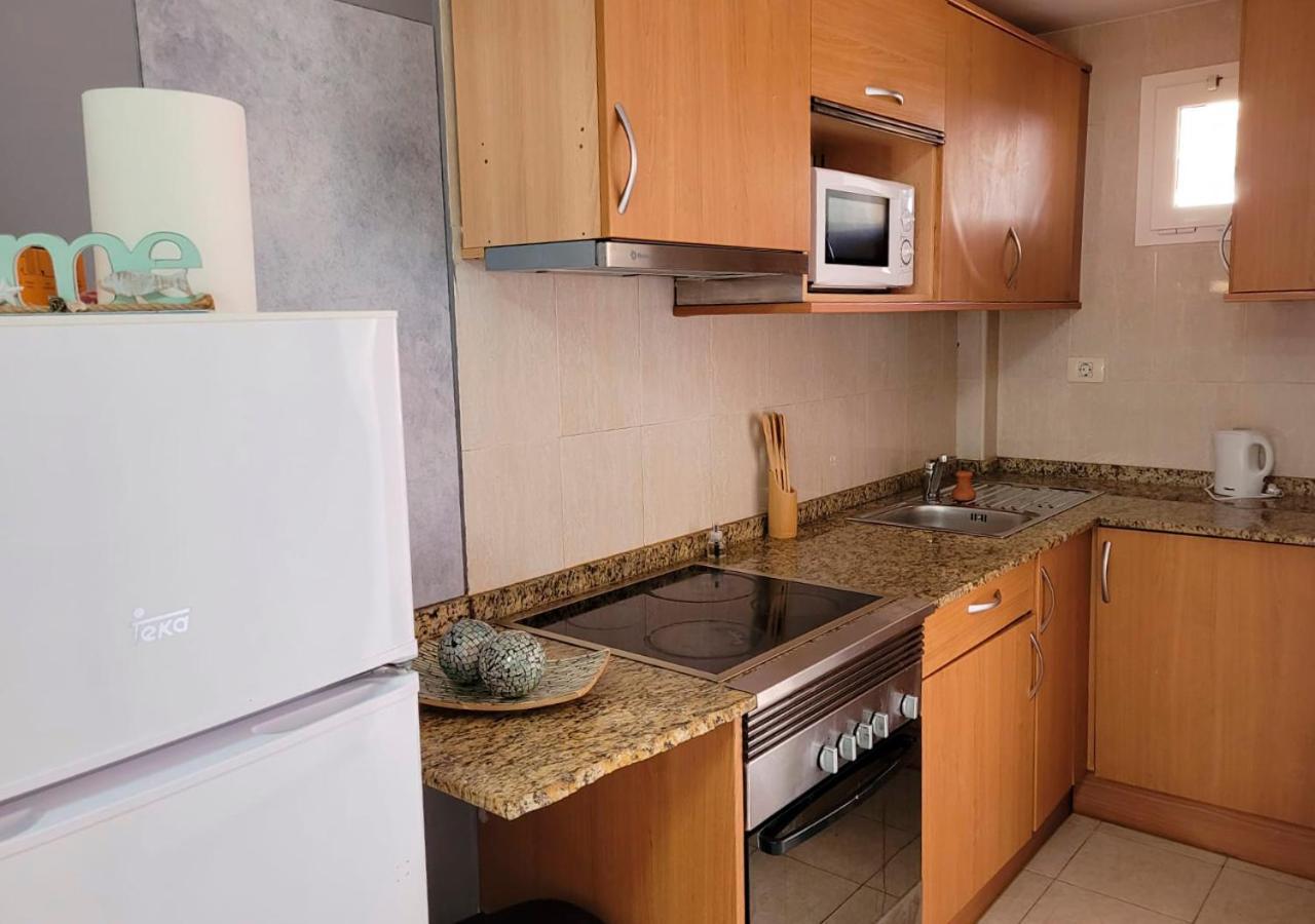 Apartamento Funcional En Residencial Con Piscina En Inmejorable Ubicacion En Centro De La Isla Caleta De Fuste Exterior photo